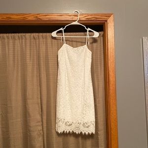White lace sundress